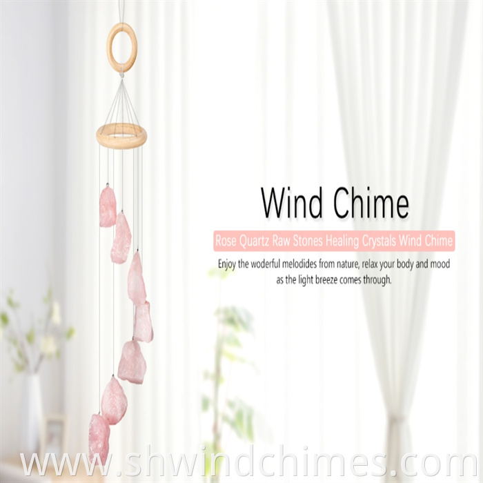 agate stone wind chimes
